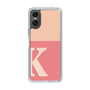 Slim Protection Case［ Original - initial two tone - K pink ］