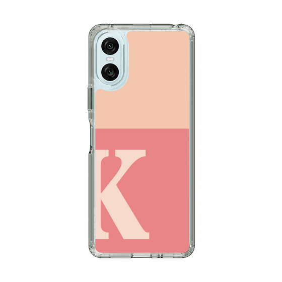 Slim Protection Case［ Original - initial two tone - K pink ］