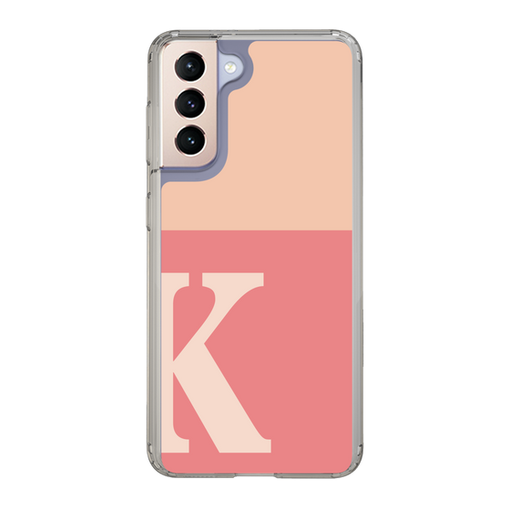Slim Protection Case［ Original - initial two tone - K pink ］