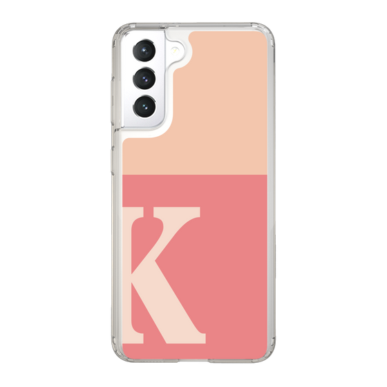 Slim Protection Case［ Original - initial two tone - K pink ］