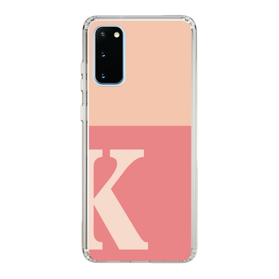 Slim Protection Case［ Original - initial two tone - K pink ］