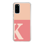 Slim Protection Case［ Original - initial two tone - K pink ］