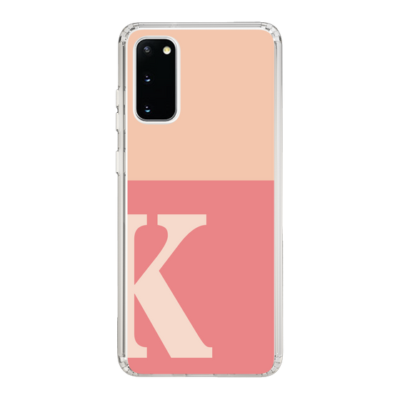 Slim Protection Case［ Original - initial two tone - K pink ］