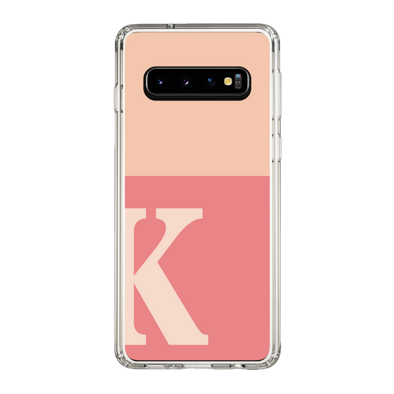 Slim Protection Case［ Original - initial two tone - K pink ］