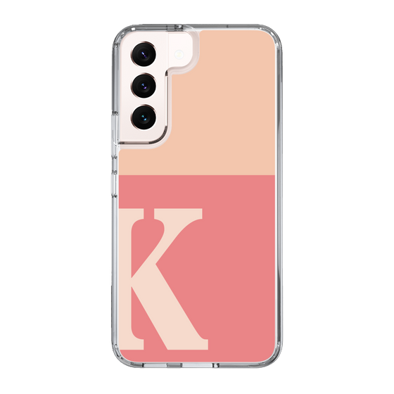 Slim Protection Case［ Original - initial two tone - K pink ］