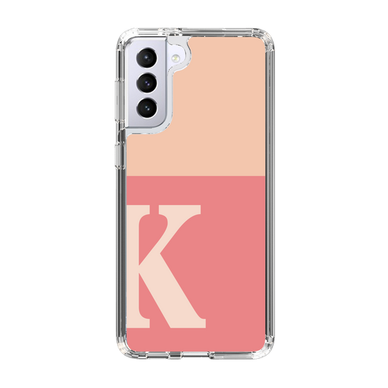 Slim Protection Case［ Original - initial two tone - K pink ］
