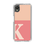 Slim Protection Case［ Original - initial two tone - K pink ］