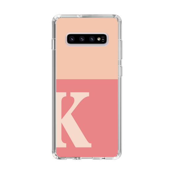 Slim Protection Case［ Original - initial two tone - K pink ］