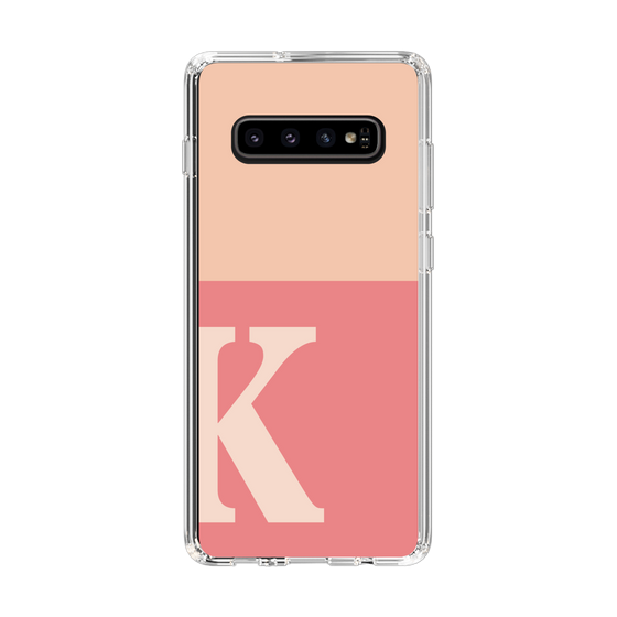 Slim Protection Case［ Original - initial two tone - K pink ］