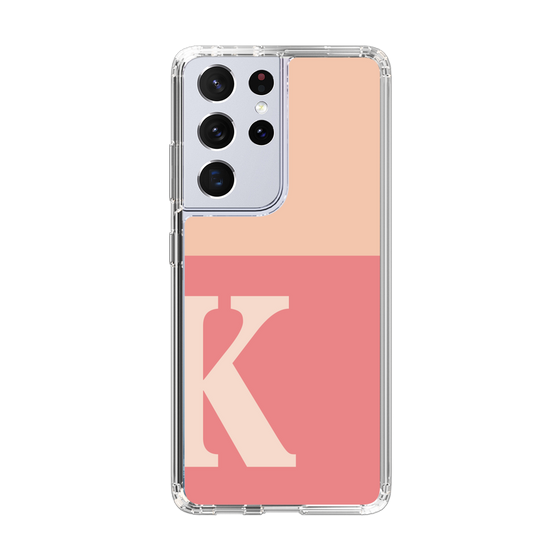 Slim Protection Case［ Original - initial two tone - K pink ］