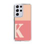 Slim Protection Case［ Original - initial two tone - K pink ］