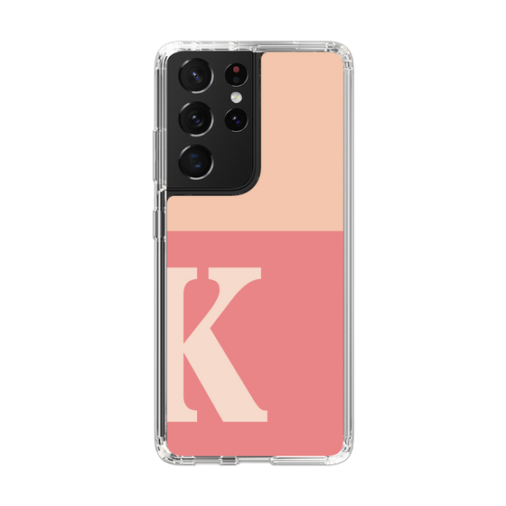 Slim Protection Case［ Original - initial two tone - K pink ］