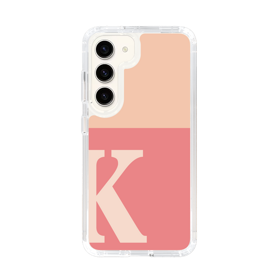 Slim Protection Case［ Original - initial two tone - K pink ］