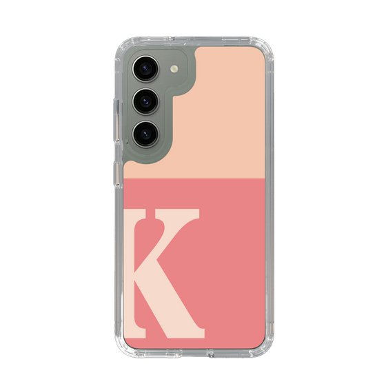 Slim Protection Case［ Original - initial two tone - K pink ］