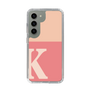 Slim Protection Case［ Original - initial two tone - K pink ］