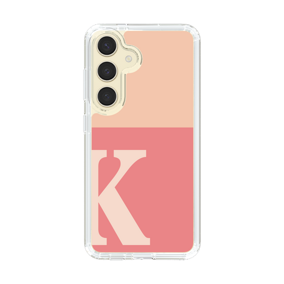 Slim Protection Case［ Original - initial two tone - K pink ］