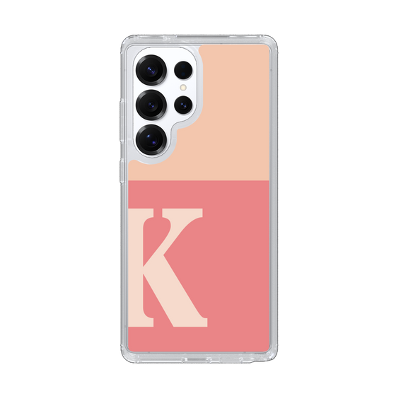 Slim Protection Case［ Original - initial two tone - K pink ］