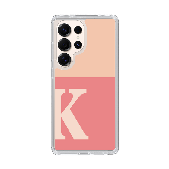 Slim Protection Case［ Original - initial two tone - K pink ］