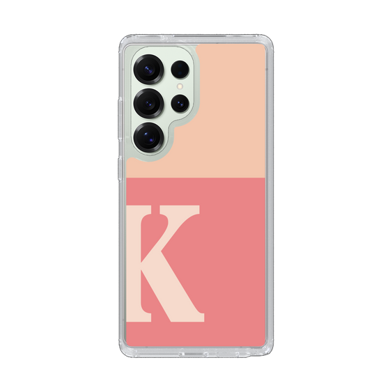 Slim Protection Case［ Original - initial two tone - K pink ］
