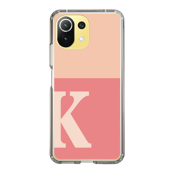 Slim Protection Case［ Original - initial two tone - K pink ］