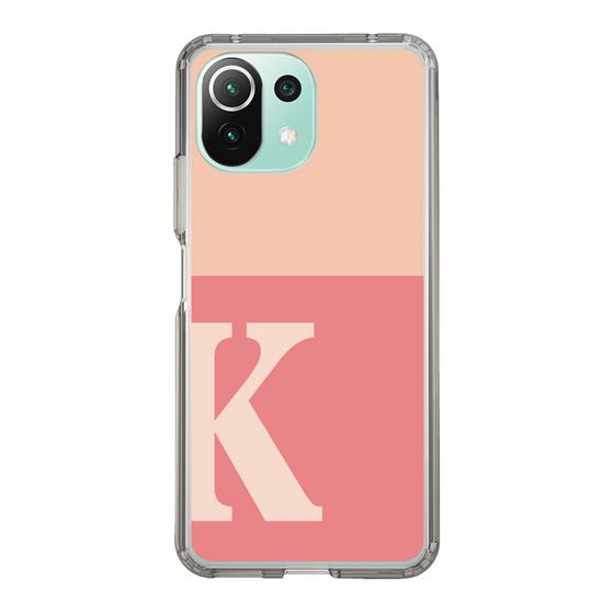 Slim Protection Case［ Original - initial two tone - K pink ］