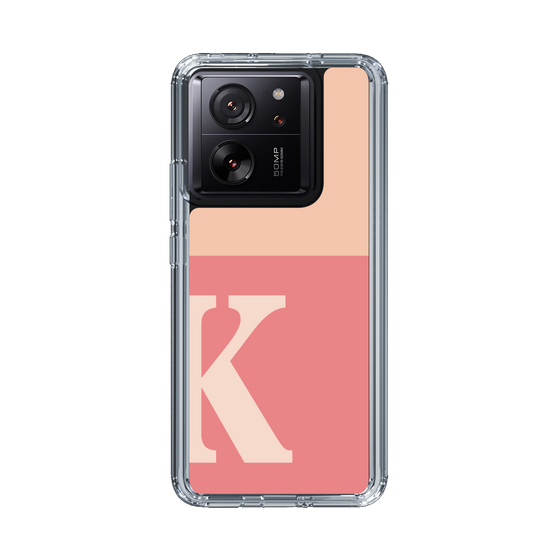 Slim Protection Case［ Original - initial two tone - K pink ］
