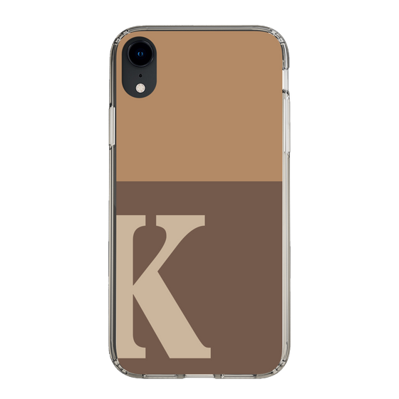Slim Protection Case［ Original - initial two tone - K brown ］