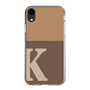 Slim Protection Case［ Original - initial two tone - K brown ］