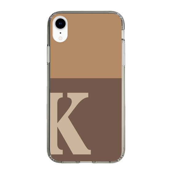Slim Protection Case［ Original - initial two tone - K brown ］
