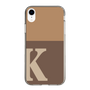 Slim Protection Case［ Original - initial two tone - K brown ］