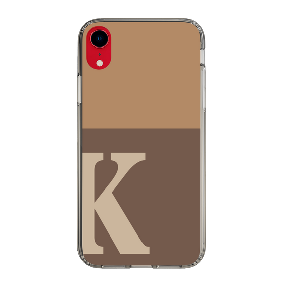 Slim Protection Case［ Original - initial two tone - K brown ］