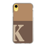 Slim Protection Case［ Original - initial two tone - K brown ］