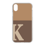 Slim Protection Case［ Original - initial two tone - K brown ］