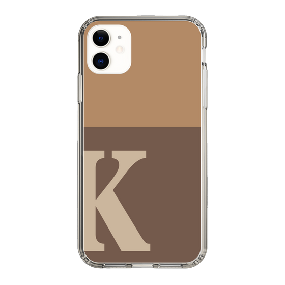 Slim Protection Case［ Original - initial two tone - K brown ］