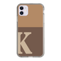 Slim Protection Case［ Original - initial two tone - K brown ］