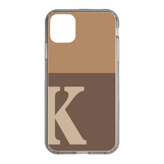 Slim Protection Case［ Original - initial two tone - K brown ］