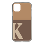 Slim Protection Case［ Original - initial two tone - K brown ］