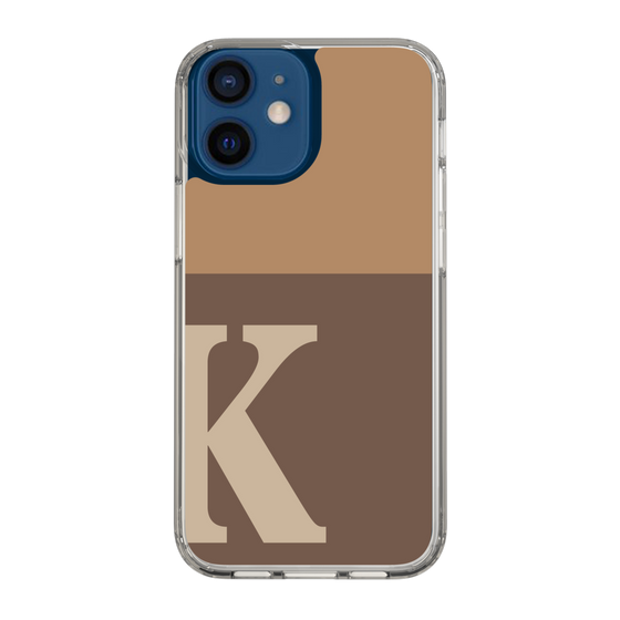 Slim Protection Case［ Original - initial two tone - K brown ］