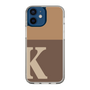 Slim Protection Case［ Original - initial two tone - K brown ］