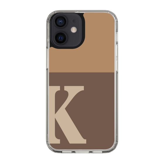 Slim Protection Case［ Original - initial two tone - K brown ］