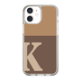 Slim Protection Case［ Original - initial two tone - K brown ］