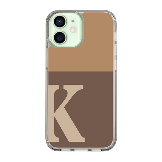Slim Protection Case［ Original - initial two tone - K brown ］