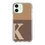 Slim Protection Case［ Original - initial two tone - K brown ］