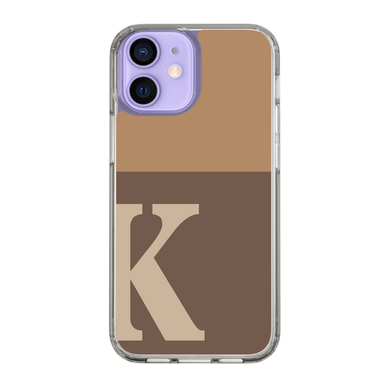 Slim Protection Case［ Original - initial two tone - K brown ］