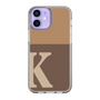 Slim Protection Case［ Original - initial two tone - K brown ］