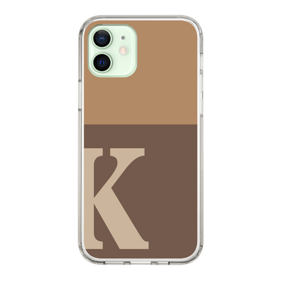 Slim Protection Case［ Original - initial two tone - K brown ］