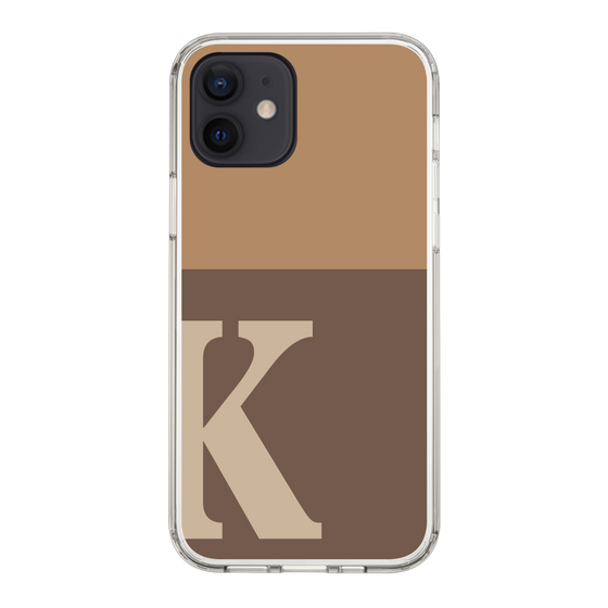 Slim Protection Case［ Original - initial two tone - K brown ］