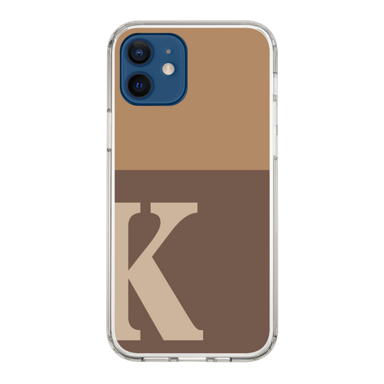 Slim Protection Case［ Original - initial two tone - K brown ］