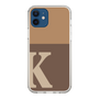 Slim Protection Case［ Original - initial two tone - K brown ］