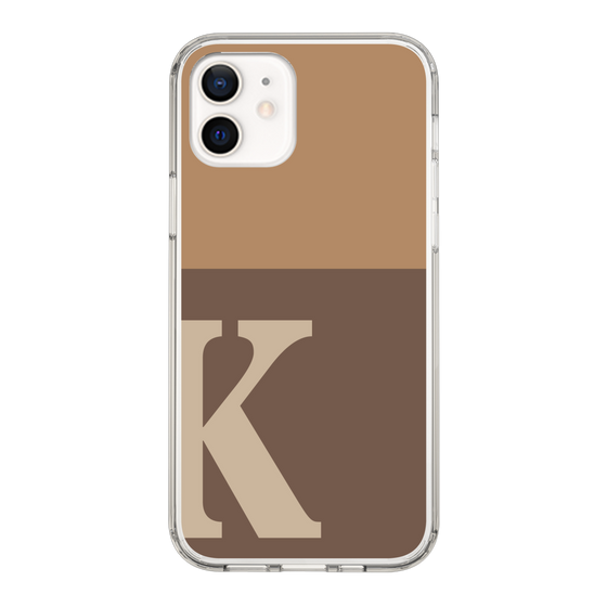 Slim Protection Case［ Original - initial two tone - K brown ］